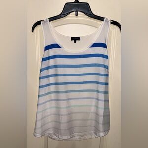 The Limited top/tank. Blue stripes. Size Medium. VGUC